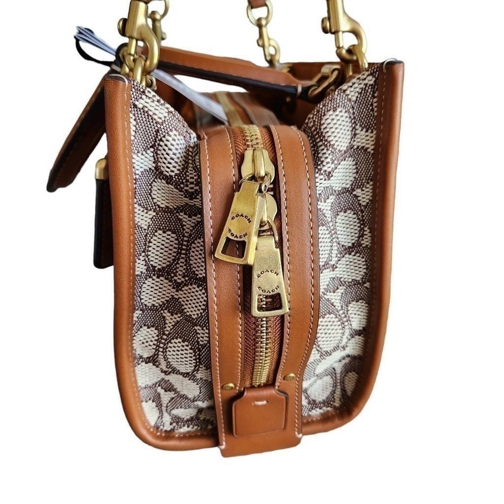 Coach Brown and Tan Crossbody Bag with Disney Design - Picture 14 of 15